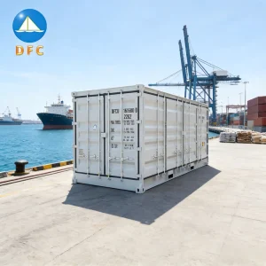 Heavy Duty Transport 20ft Full Side Open Dry Shipping Container with 32CUM Capacity