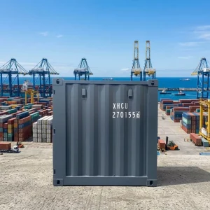 Heavy Duty Weatherproof 6ft Steel Storage Box Portable Secure Lockable Container Outdoor Equipment Cargo Shipping Container