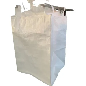 Hesheng Custom Bulk Container Jumbo Bag PP Material Flat Bottom FIBC Bags 1000KG