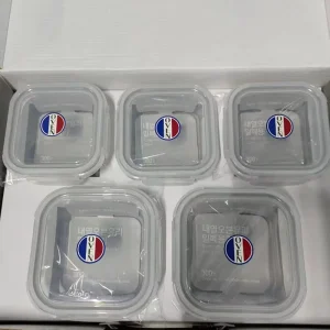 High Borosilicate Glass Food Storage Container Oven Safe Glass Food Container Set