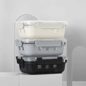 High Borosilicate Glass Microwave Safe Bpa Free Airtight Leak Proof Dishwasher Safe Eco Friendly Stackable Food Storage