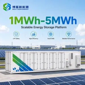 High Capacity 1MWh 2.5MWh 3.85MWh 5MWh Container BESS LiFePO4 Solar Wind Energy Storage Utility Microgrid Peak Shaving OEM