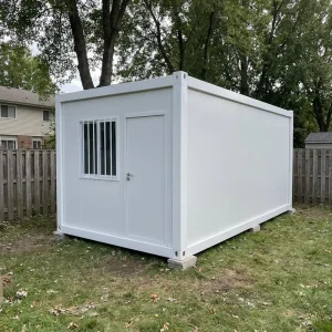 High Capacity 20ft Modular Portable Steel Structure Modern Storage Unit Detachable Flat Pack Container House Office Building
