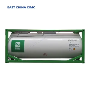 High Capacity 30 000L Stainless Steel ISO Tank Container for Liquids Transport