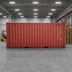 High Capacity Galvanized Steel Storage 20ft ISO Sea Corrosion Resistant Industrial Shipping Container