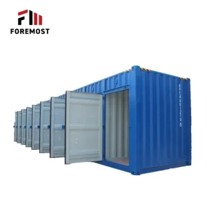 High Cube Open Side Shipping Container Multi Side Doors Opening 40ft Portable Self Storage 40 Ft