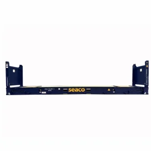 High Efficiency Custom Color Heavy-Duty Weatherproof ISO 40ft Flat Rack Shipping Container