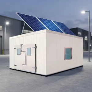 High Efficiency Solar Energy Storage Walk in Cold Room Custom PV System Industrial Cold Storage with Condensing Unit