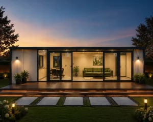 High End Outdoor Leisure Villa Equipped With Integrated Household Functional Areas Expandable Container House