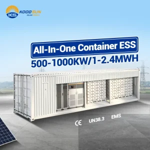 High Power 40HQ Containerized BESS for Solar Farm and Wind Power Station Integration