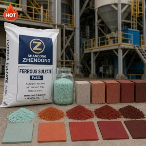 High Purity Ferrous Sulfate Heptahydrate 98% CAS 7782 63 0 Coagulant