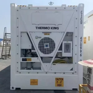 High Quality 30 Degree 20ft Reefer Container BV Certification Sea Shipping in Shanghai Port