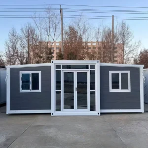 High Quality 40 20 Foot Prefabricated Mobile Granny Flat Expandable Container House 4 Bedroom Prefab Shipping Portable Home
