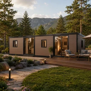 High Quality 40ft Modular Steel Expandable Container House Shipping Prefab Office 12 3 Bedroom Fully Furnish on Sale