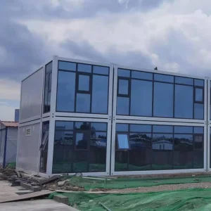 High Quality Breathable Modular Detachable Container House with Light Steel Structure Easy Assembly
