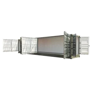 High Quality Certified 40ft 40HC 40GP Side Open Steel Container for House Use Outdoor Application