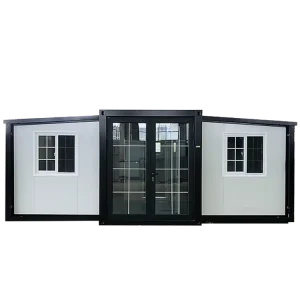 High Quality Detachable Container House Galvanized Steel Frame Modern Design Anti-theft Door 2-Bedroom Movable