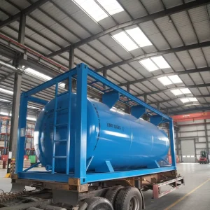 High Quality ISO 20 FT Carbon Steel tank Storage Liquid Chemical Tank Container on Sale