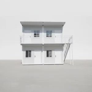 High Quality Luxury Double Deck Steel Container House Office Mobile Toilet Use Prefab Flat Park Homes