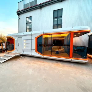 High Quality Luxury Tiny Casas Prefabricadas Mobile Modular Space Capsule Modular comfort Living Capsule House