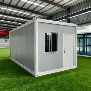 High Quality Movable 20ft Container Home Tiny Mobile Steel House with Sandwich Panel for Apartments and Hotels