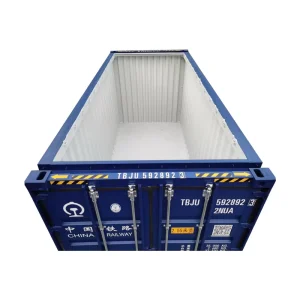 High Quality New 20 Foot Heavy Duty Weatherproof General Cargo Open Top Shipping Container