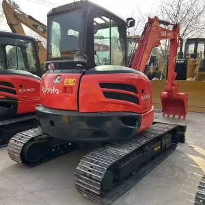 High Quality Second-hand for KX163-5 Mini Excavator with Engine PLC & Gearbox for Farm Production 20Ton Operating Weight