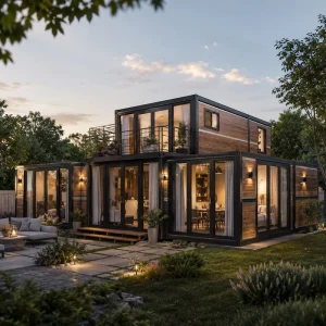 High Quality Shipping Modular Home 3 Bedroom Living Container House 20Ft Modular Prefabricated House Foldable Container House