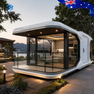 High Quality Smart Mobile Container Space Capsule Home Popular Luxury Prefabricated Design for Resort Pod Hotel