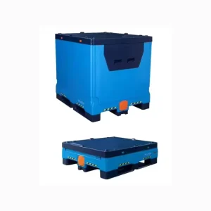 High Quality Stackable HDPE Bulk IBC Container Widely Used for Durable Water Oil Liquid Storage Plastic Pallet Bin Drum for Sale