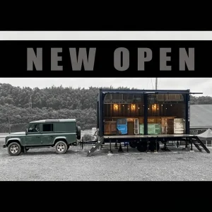 High Quality Trailer Shop Café Mobile Food Container Trailer Waterproof Wind Catering Cart for Tourist Spot Commercial