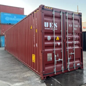 High Quality Used 40ft High Cube Low Price Sea Shipping Containers in Shanghai for Sale