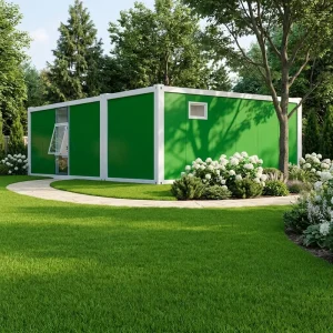 High Srength Materials Hybrid Bungalow Luxury Prefabricated Homes Modulo Casa Mobile Homes 2 Bedrooms