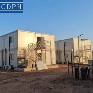 High Standard Prefabricated Modular Galvanized Steel Breathable Southeast Asia Design Site Housing Oil Gas Construction Projects