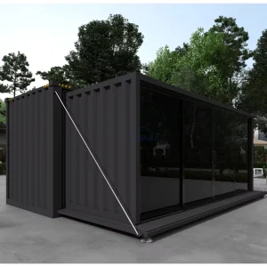 High Standard Shipping Prefabricated Portable Folding 20ft 40ft Prefab Shipping Container Homes Foldable Mobile Home