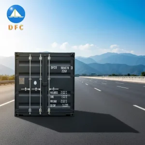 High Strength Big Capacity Storage 20GP Standard Double Door Shipping Container
