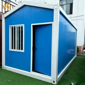 High quality Breathable Farmhouse Design Modular Container House 20ft Steel Shop Kiosk with Detachable Easy Assembly Low price
