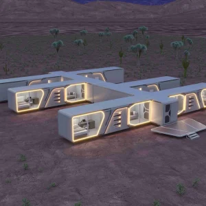 High quality Steel Outdoor Prefabricated Container Houses Modular Design Eco Friendly Quick Assembly for Homestays Camp