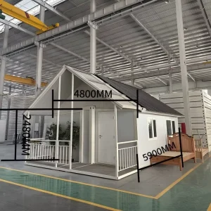 High-strength Load-bearing Double Wing Expandable Container House Prefab Container Home with Two Bedrooms
