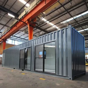 Hot Selling 40 Foot Luxury Modern Prefabricated Steel Container Houses Bedroom Storage Hall Mall Hotel Outdoor Warehouse Villa