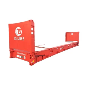 Hot Selling High Load-Carrying Capacity Dry Cargo Folding 40ft Flat Rack Containers