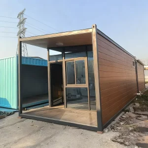Hot Selling New Design Steel Folding Container Modular Prefab Villa Shipping Container House with Luxury Bedroom and Kitchen