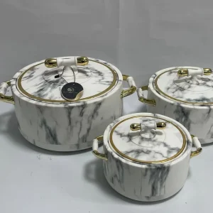 Hotpot Food Warmer Set 1L 2L 3.5L Thermal Insulated Casserole for Buffet Catering