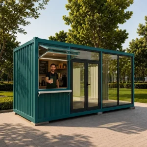 Hurricane Proof 20ft Expandable Shipping Container House Rapid Deploy Prefabricated Cabin for Emergency Shelter Camp School