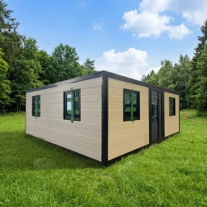 Hurricane Proof 40Ft 20Ft Prefab Modern Movable Expandable Container Home 3 Bedroom Prefabricated Steel Structure Portable House