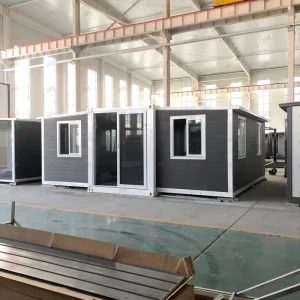 Hurricane Proof Grade 12 Reinforced Steel Prefab Modular Interior Wall Expandable Tiny House with Modern Design 3 Year Warranty