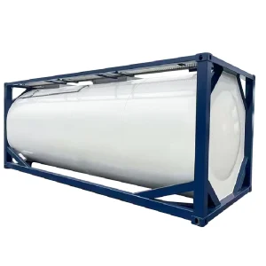 ISO 10ft 20ft Tank Container Liquid Tank T4 T7 T8 T11 for Diesel Fuel Oil Storage & Transport