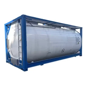 ISO 26 Cbm H2O2 Tank Container Portable 20ft Sea Shipping Container With LR
