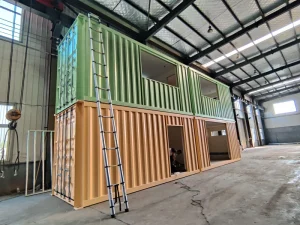 ISO CE Certified 20ft Detachable Shipping Container House Prefabricated Mobile Accommodation for Construction Camp