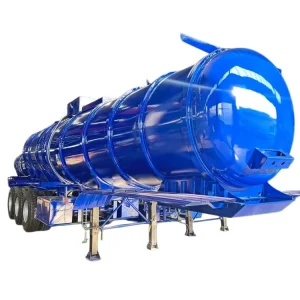 ISO Chemical Tank Container 20FT & 40FT PE Lining with Solid Rubber Tires for Acid Transportation Customized Color